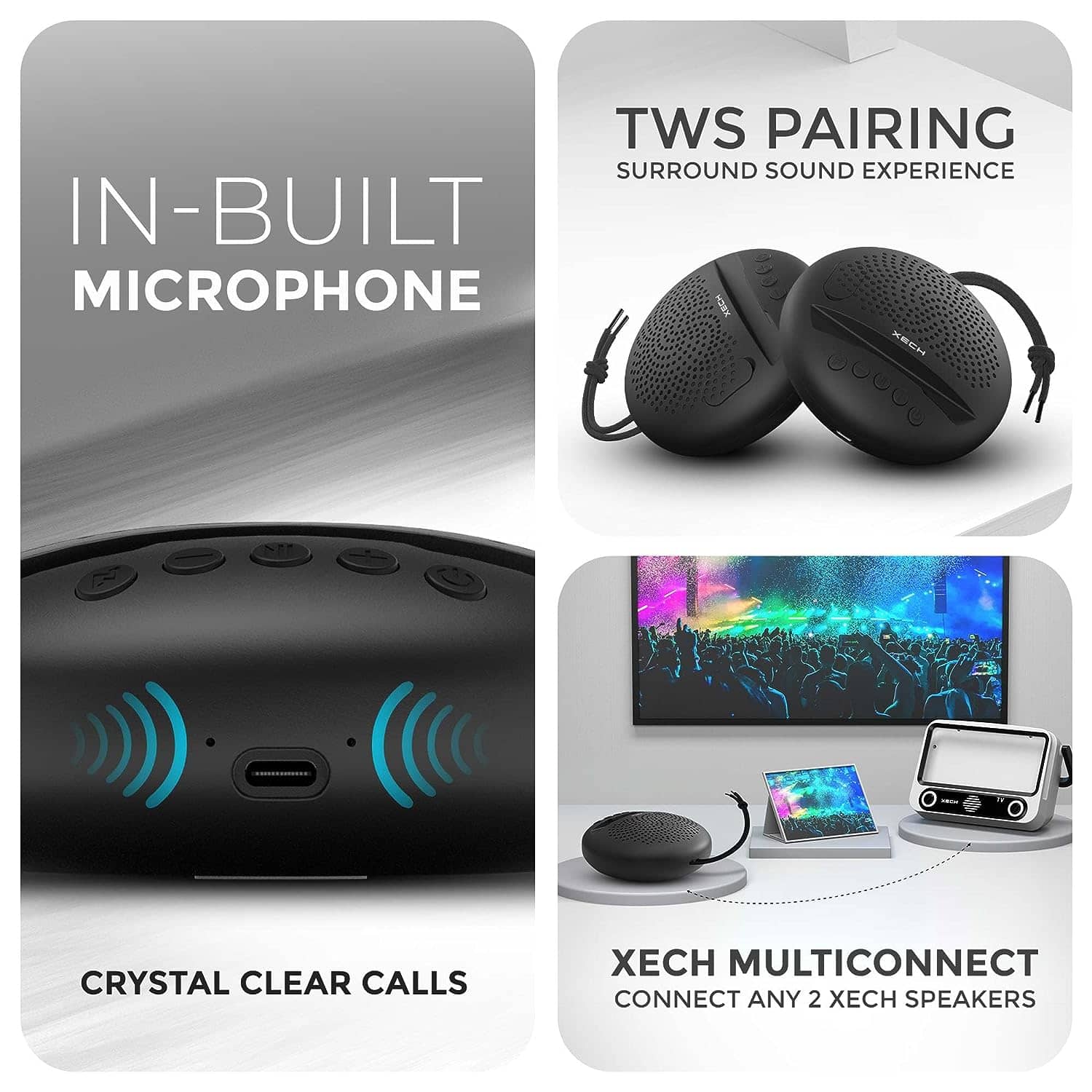 Xech smart lamp with speaker deals